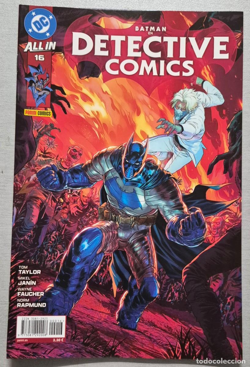 C&oacute;mics: BATMAN DETECTIVE COMICS N&ordm; 16 - TOM TAYLOR - LEE GARBETT / ALL IN DC - PANINI
