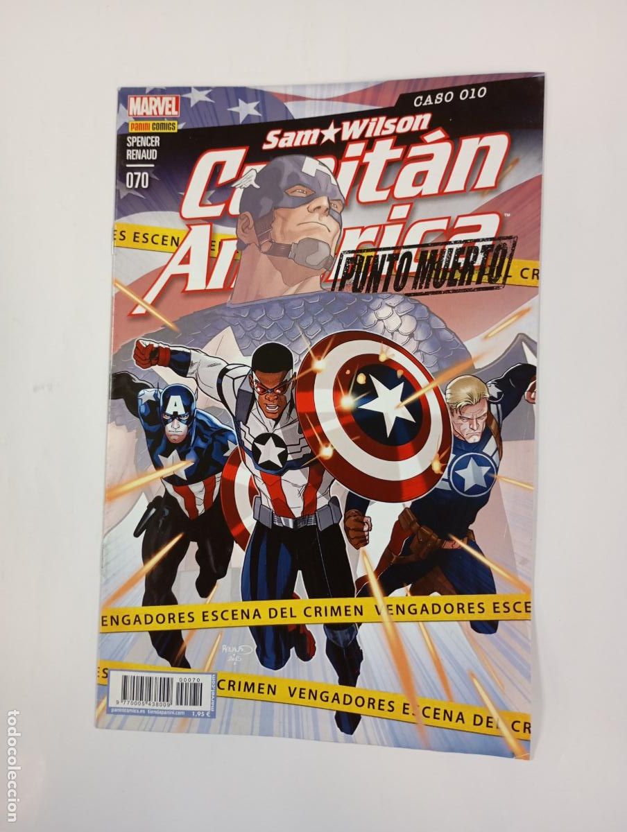 C&oacute;mics: CAPIT&Aacute;N AM&Eacute;RICA N&ordm; 70. PANINI COMICS. TDKR94 - Foto 1