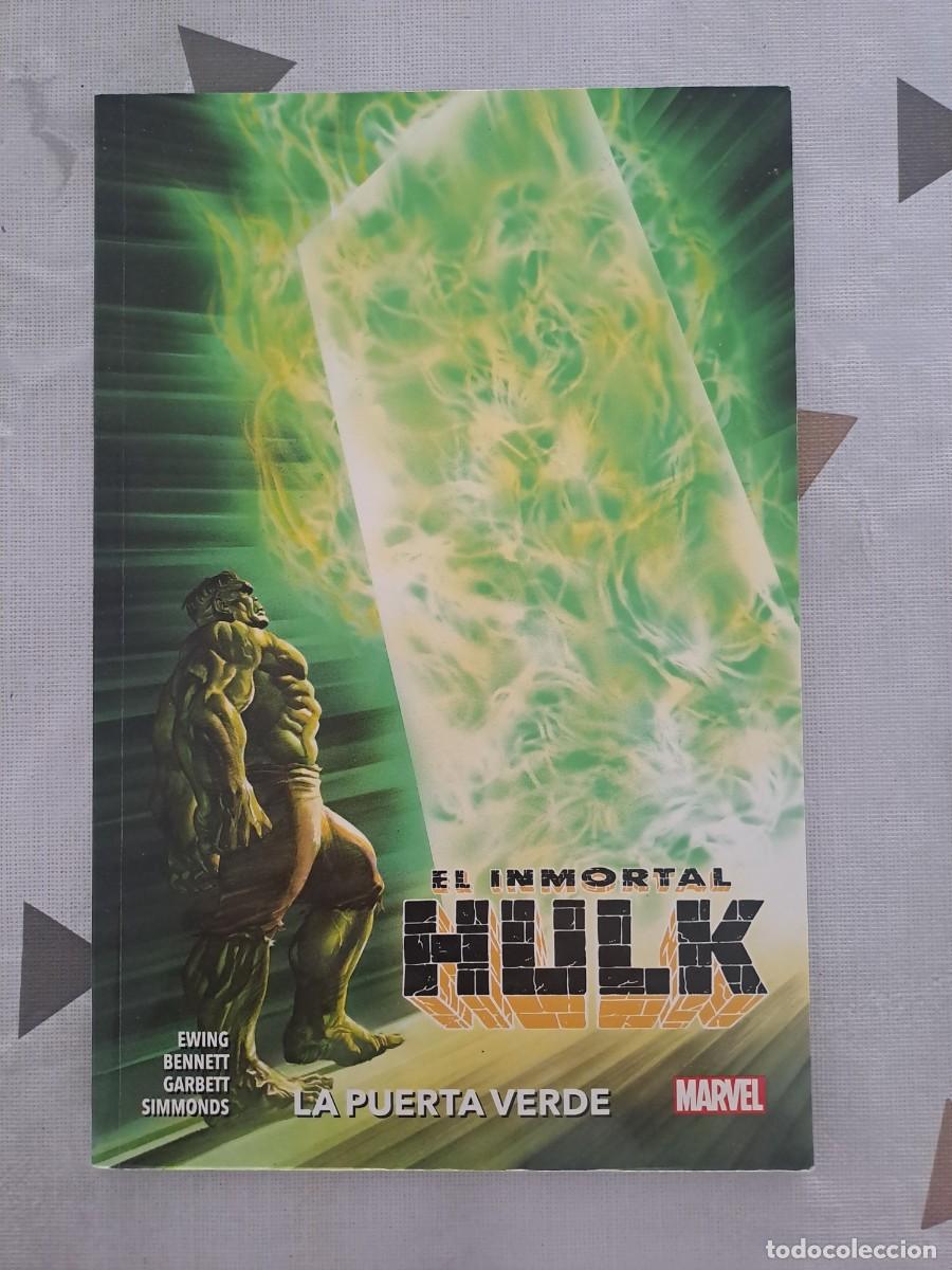 C&oacute;mics: El inmortal Hulk, la puerta verde, Panini en muy buen estado