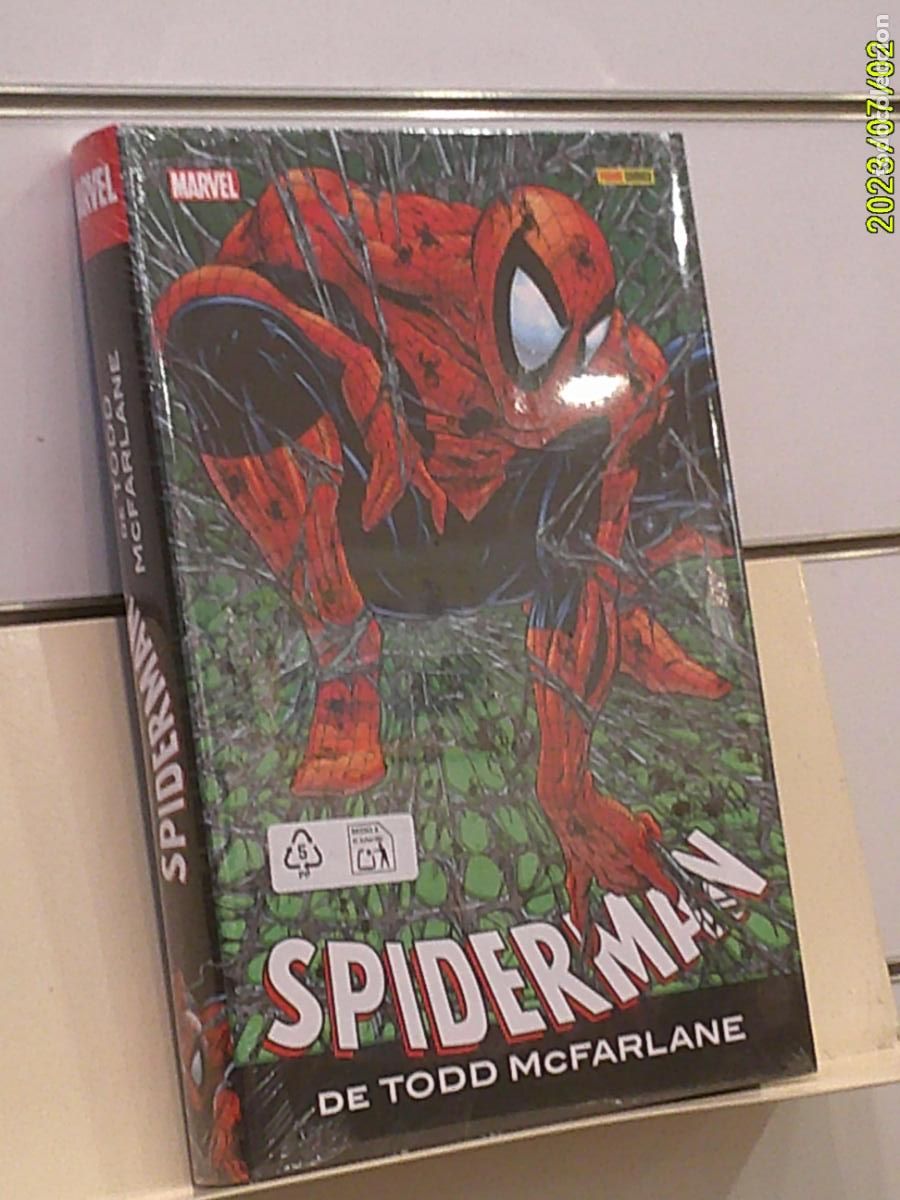 C&oacute;mics: SPIDERMAN DE TODD MCFARLANE TOMO TAPA DURA MARVEL - PANINI OFERTA (ANTES 50&euro;)
