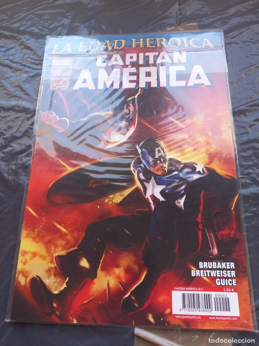 C&oacute;mics: CAPITAN AMERICA N&deg; 2 VOL. 8 PANINI MARVEL