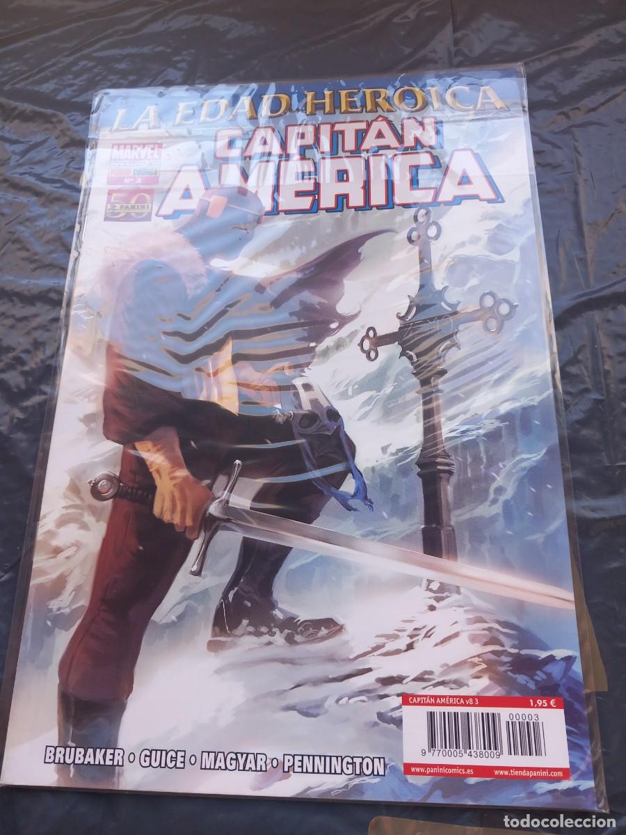 C&oacute;mics: CAPITAN AMERICA N&deg; 3 VOL. 8 PANINI MARVEL