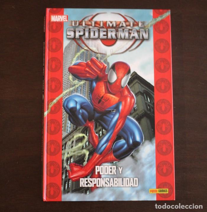 C&oacute;mics: ULTIMATE SPIDERMAN PODER Y RESPONSABILIDAD. PANINI COMICS 2012 TAPA DURA