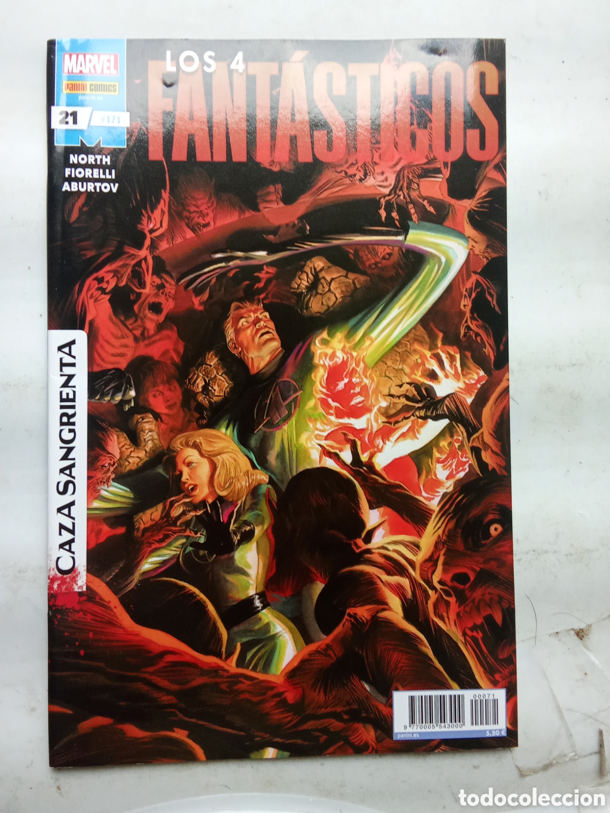 C&oacute;mics: Los 4 FANTASTICOS 21 PANINI