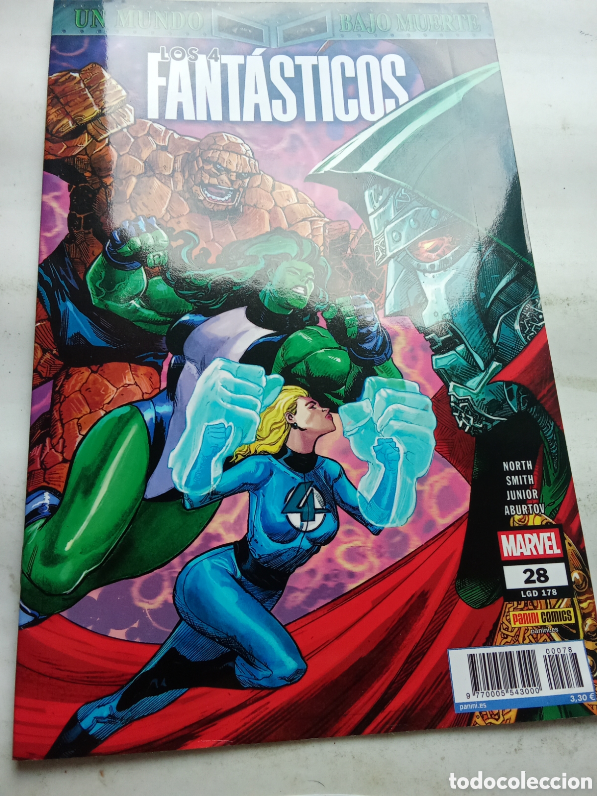 C&oacute;mics: LOS 4 FANTASTICOS 28 PANINI