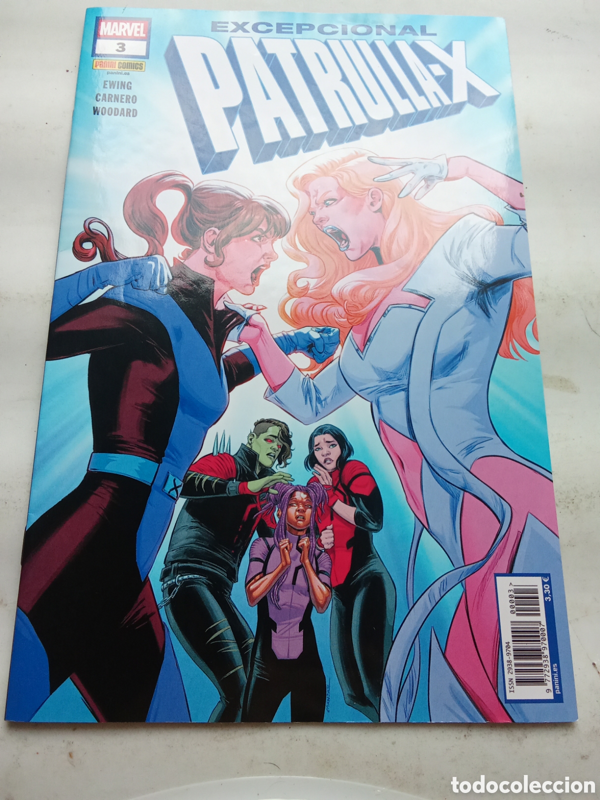 C&oacute;mics: EXCEPCIONAL PATRULLA X 3 PANINI