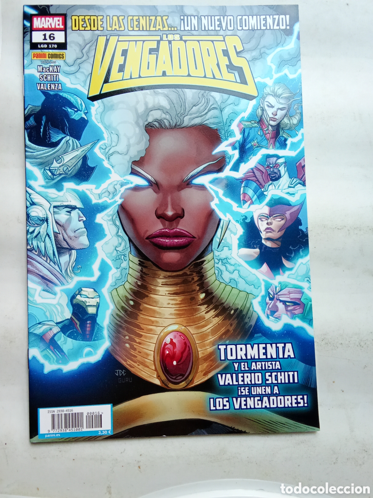 C&oacute;mics: LOS VENGADORES 16 PANINI
