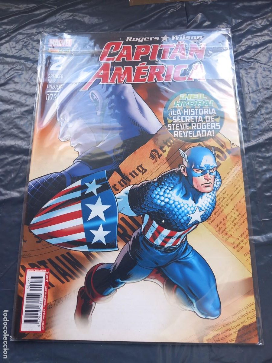 C&oacute;mics: CAPITAN AMERICA N&deg; 73 VOL. 8 PANINI MARVEL