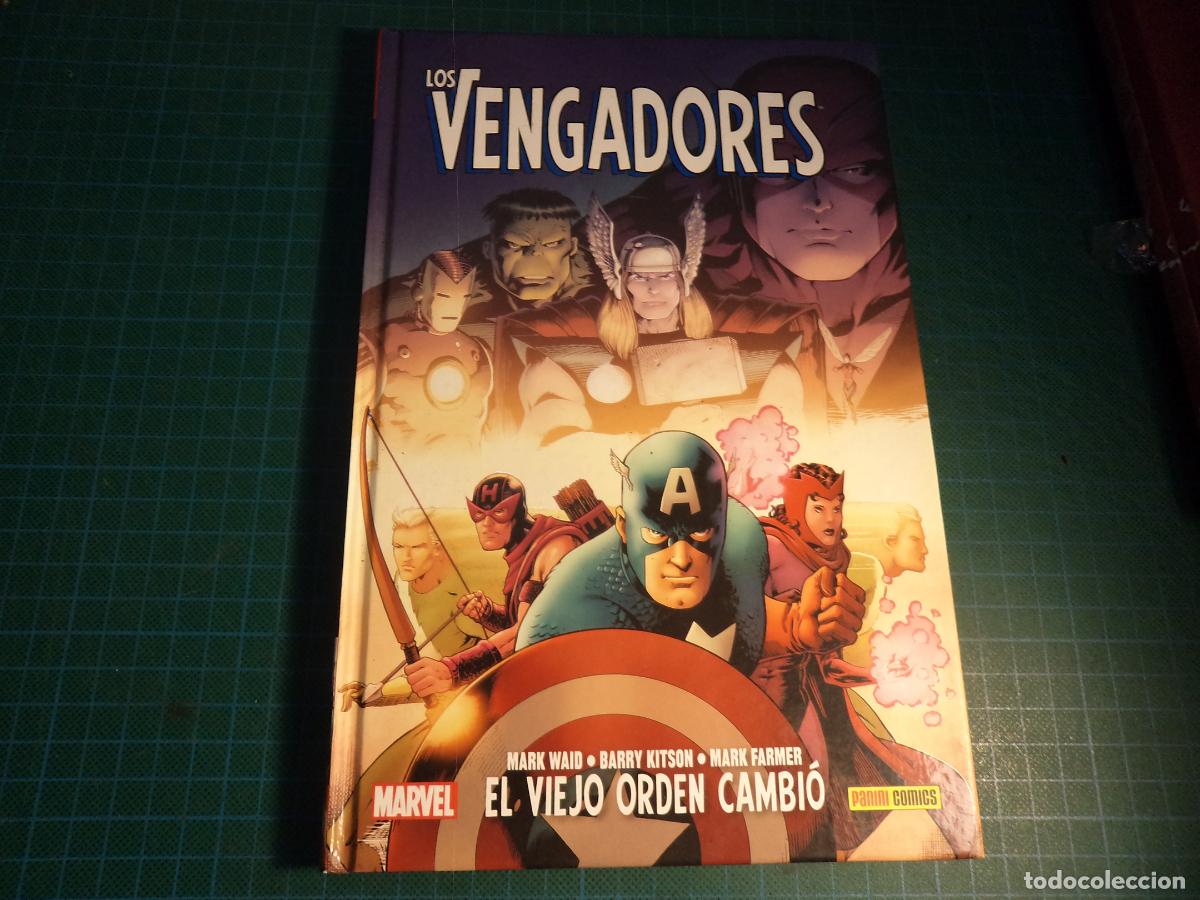 C&oacute;mics: Los Vengadores. El viejo orden cambi&oacute;. Panini. Cartone.