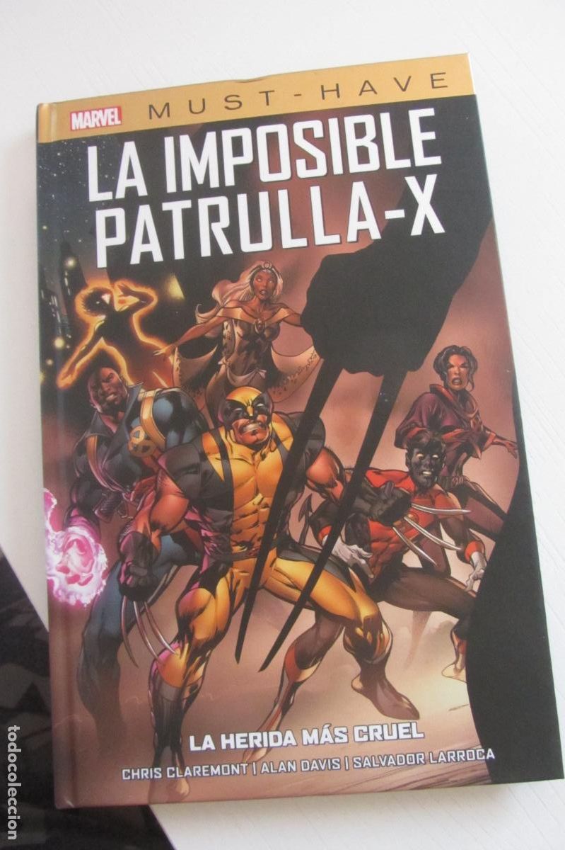 C&oacute;mics: MARVEL MUST HAVE LA IMPOSIBLE PATRULLA-X, 2 HERIDA MAS CRUEL CLAREMONT DAVIS TAPA DURA