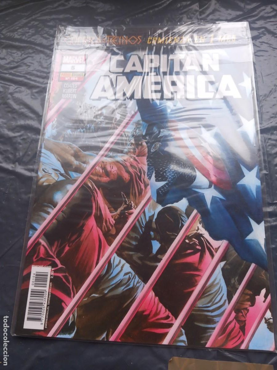 C&oacute;mics: CAPITAN AMERICA N&deg; 104 VOL. 8 PANINI MARVEL