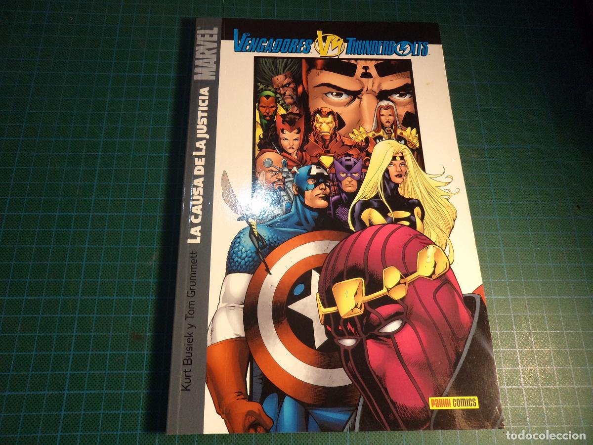 C&oacute;mics: los Vengadores vs Thunderbolts. La causa de la justicia. Panini.