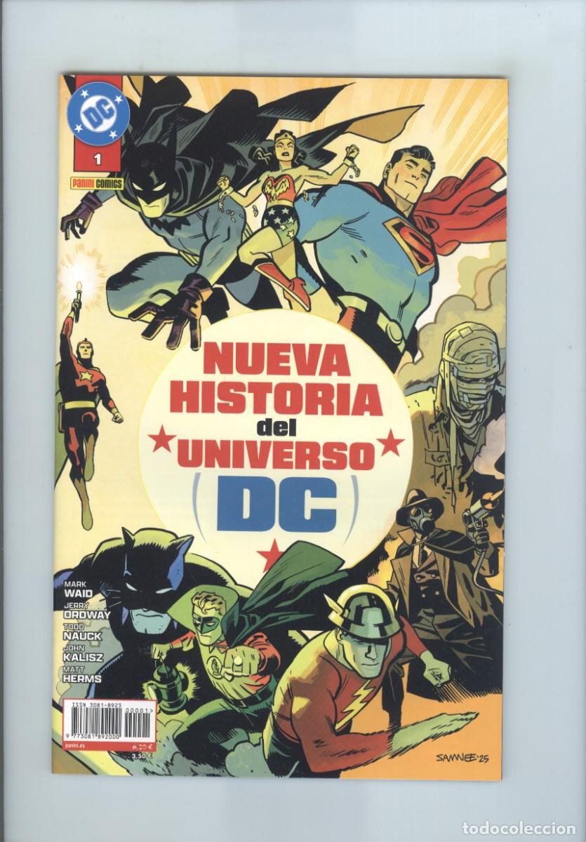 Comics: Panini. Nueva historia del universo DC. 1. Waid. Ordway.