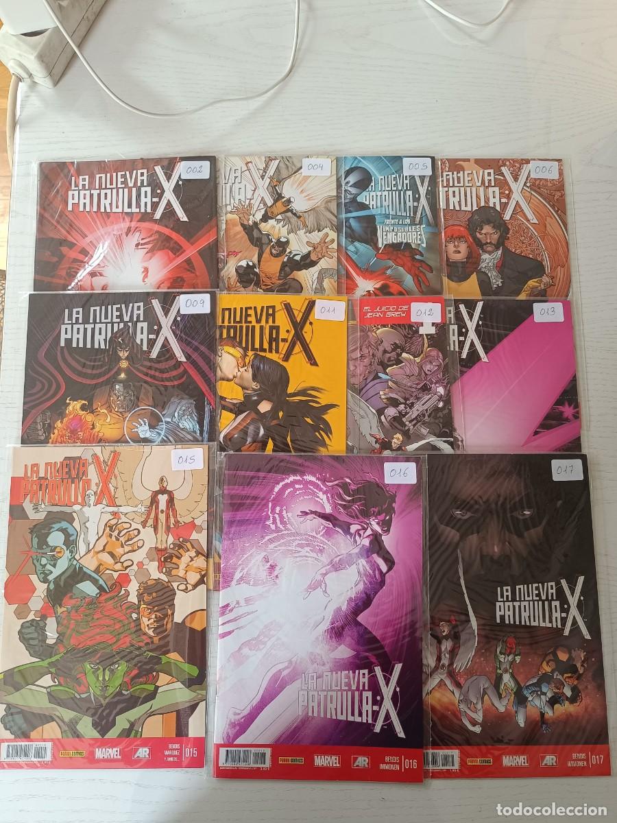 C&oacute;mics: LOTE LA NUEVA PATRULLA-X. NUMEROS 2-4-5-6-9-11-12-13-15-16-17 PANINI