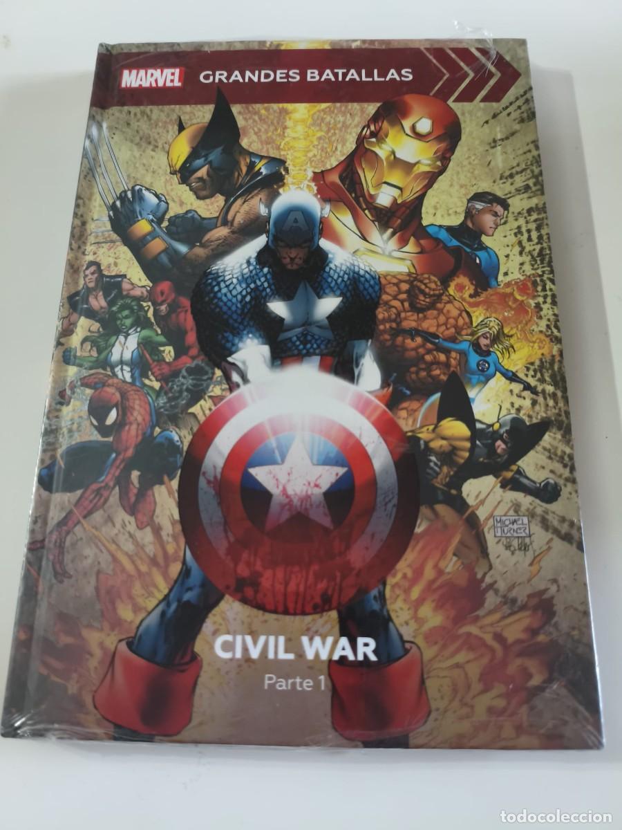 C&oacute;mics: Marvel Grandes batallas: Civil War Parte 1 Panini Salvat