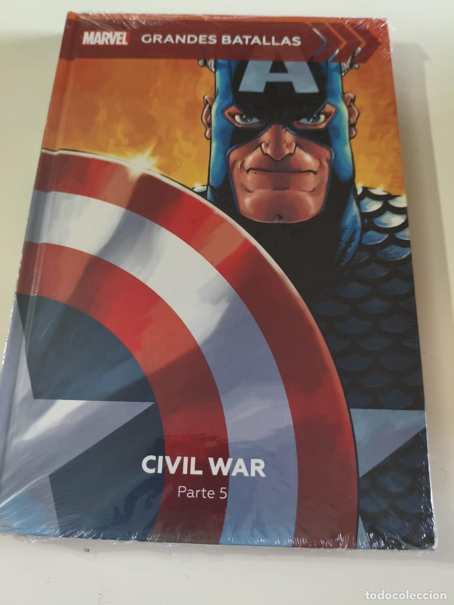 C&oacute;mics: Marvel Grandes batallas: Civil War Parte 5 Panini Salvat Nuevos Vengadores