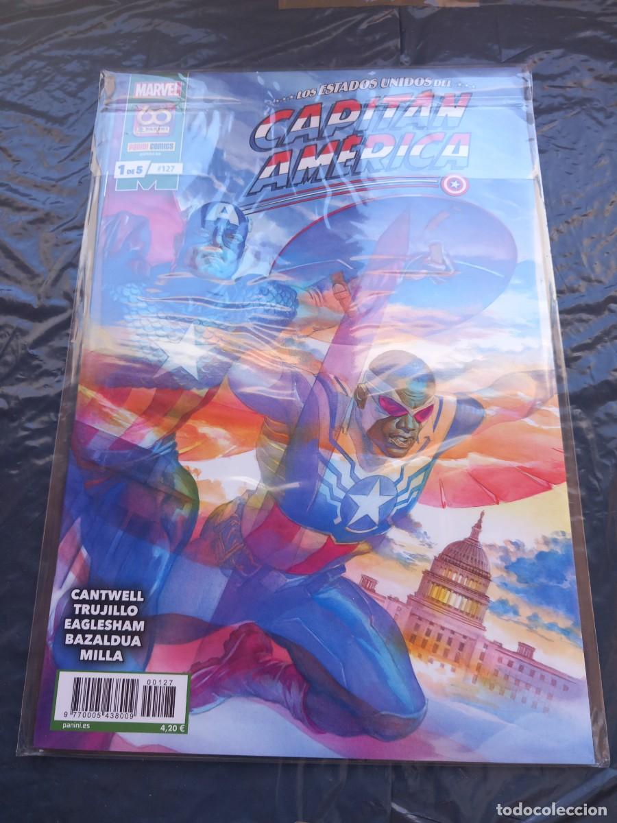 C&oacute;mics: CAPITAN AMERICA N&deg; 127 VOL. 8 PANINI MARVEL - Foto 1