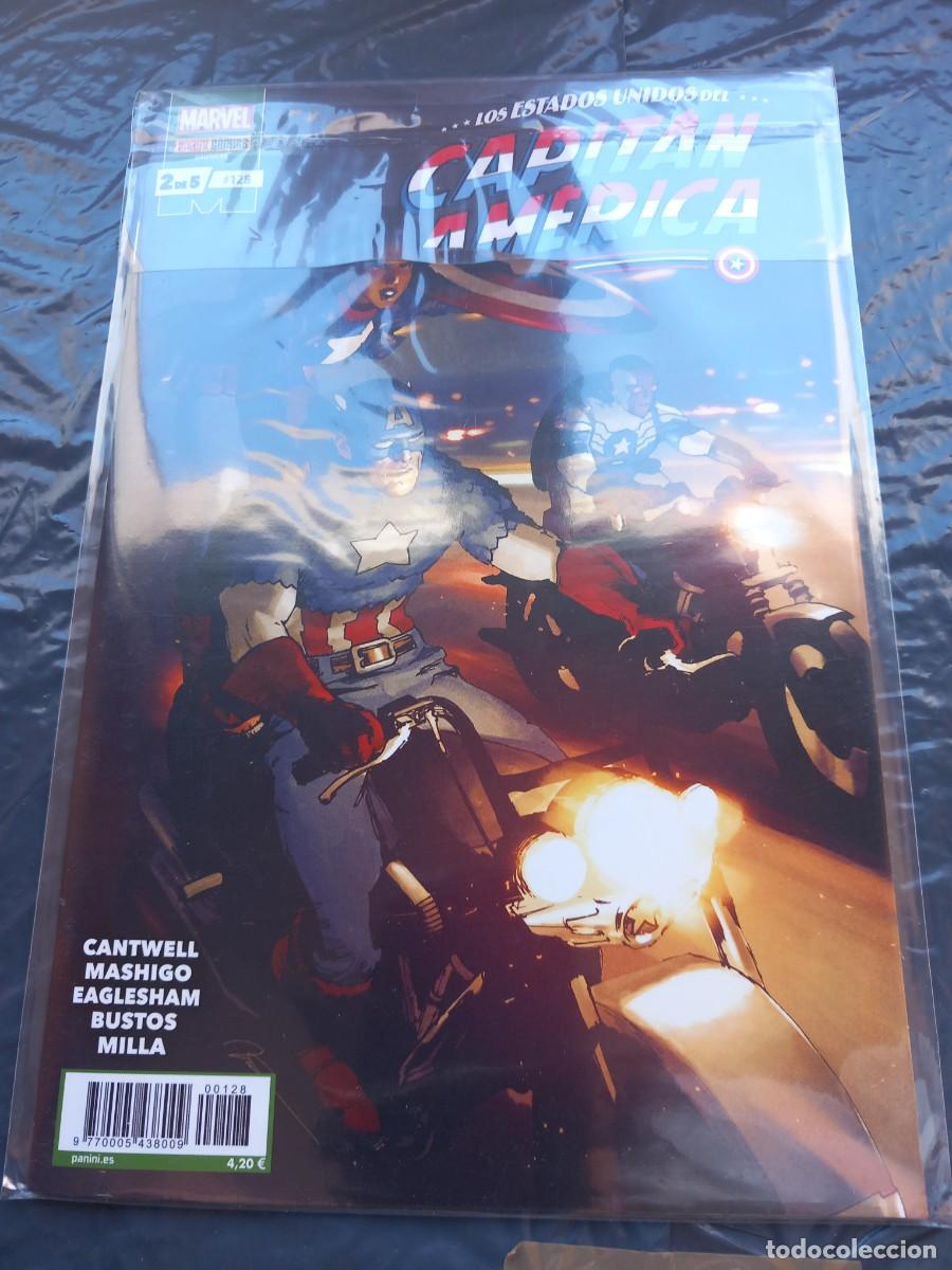 C&oacute;mics: CAPITAN AMERICA N&deg; 128 VOL. 8 PANINI MARVEL - Foto 1