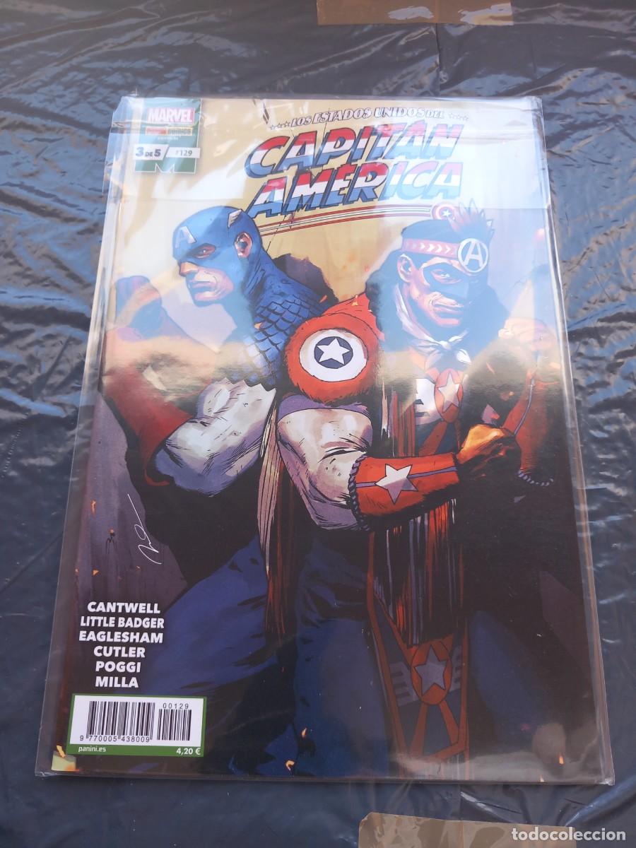 C&oacute;mics: CAPITAN AMERICA N&deg; 129 VOL. 8 PANINI MARVEL - Foto 1