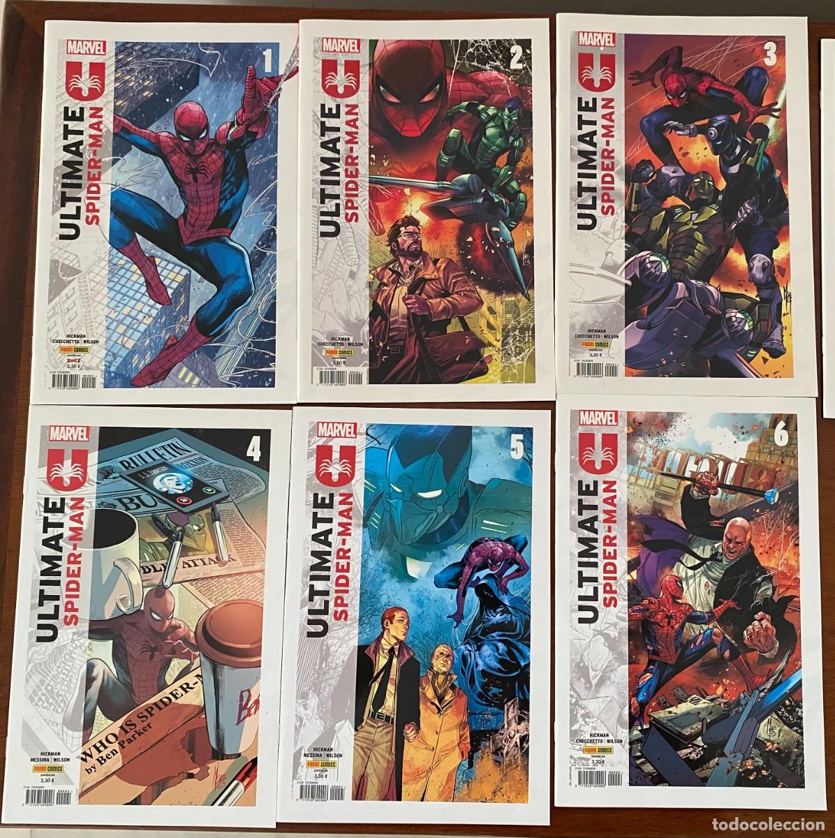 C&oacute;mics: Lote ULTIMATE SPIDER-MAN 1 a 11 (Jonathan Hickman) PANINI