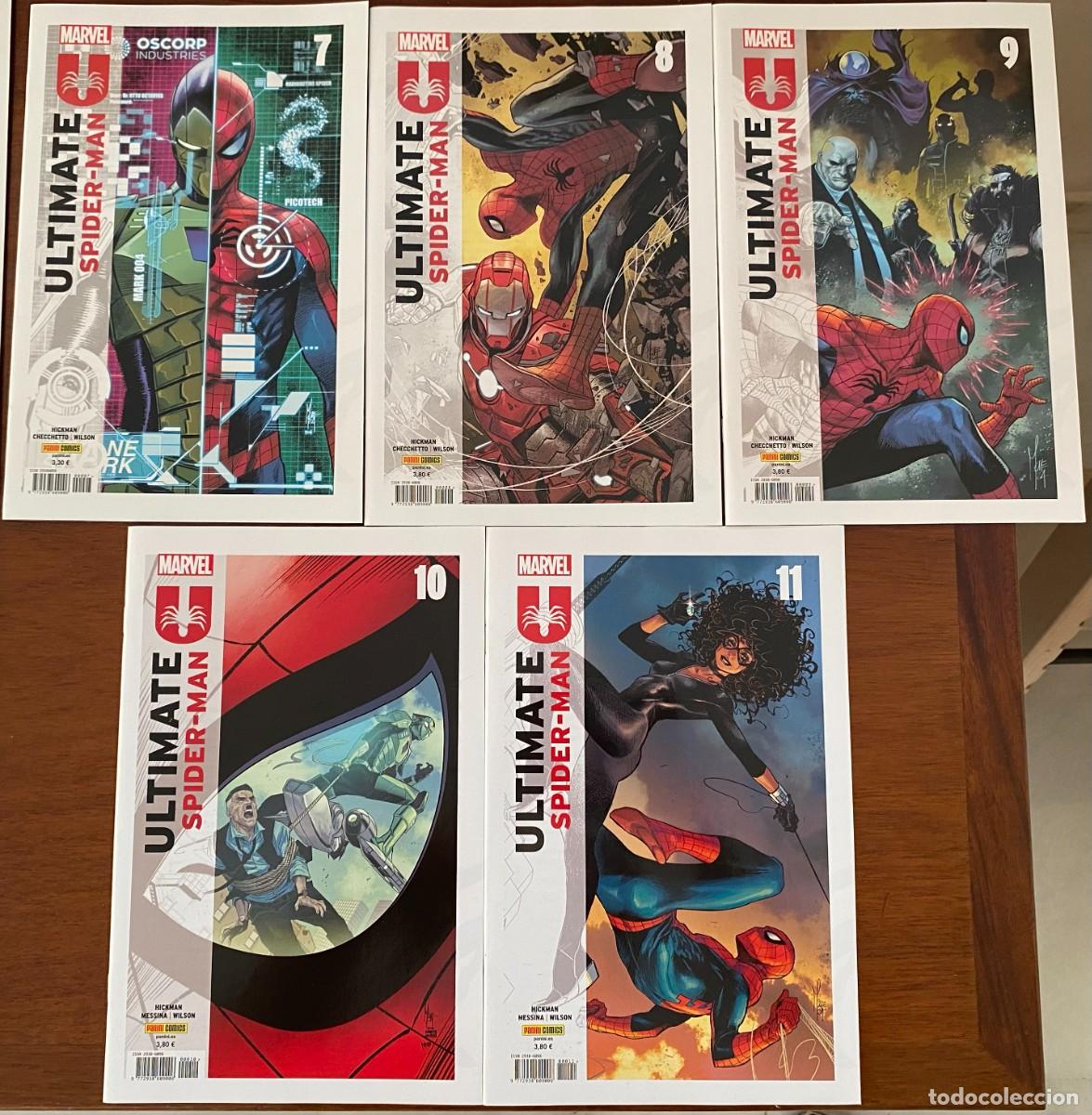 C&oacute;mics: Lote ULTIMATE SPIDER-MAN 1 a 11 (Jonathan Hickman) PANINI - Foto 2