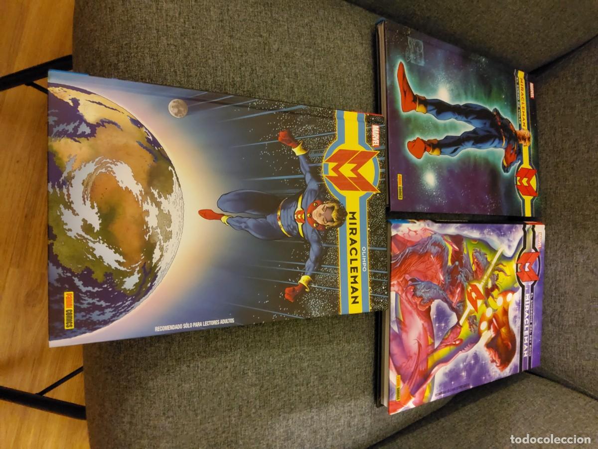 C&oacute;mics: Miracleman 1 2 3 (Etapa Alan Moore) Colecci&oacute;n Completa 3 Tomos - Panini Marvel