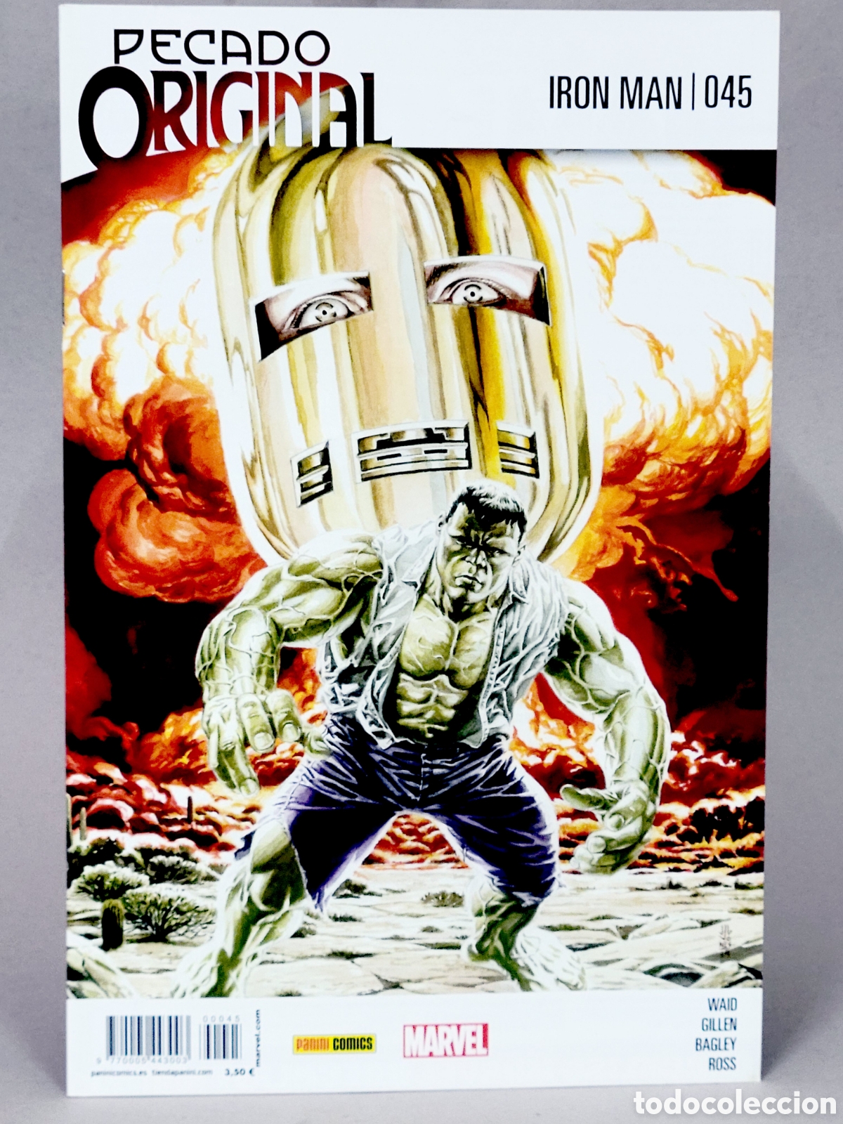 C&oacute;mics: C&Oacute;MIC IRON MAN 45 PECADO ORIGINAL PANINI MARVEL GRAPA DE KIOSCO