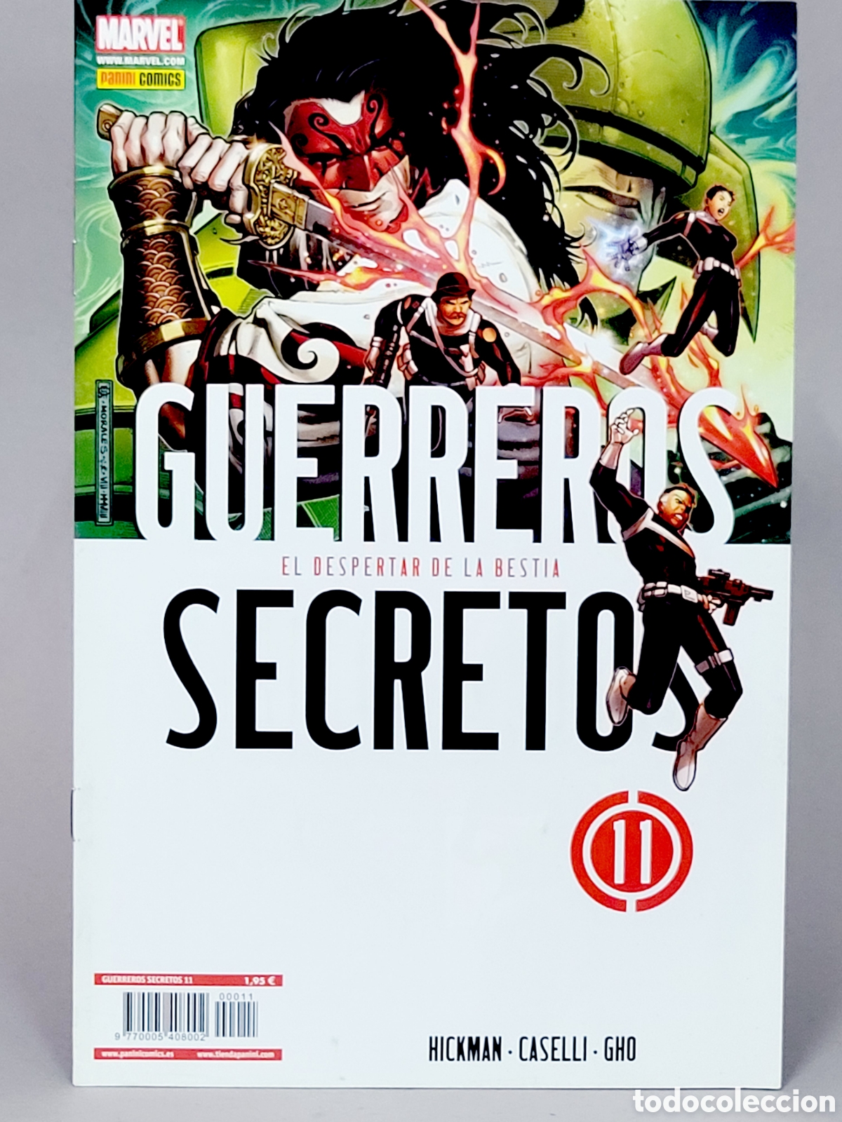 C&oacute;mics: C&Oacute;MIC GUERREROS SECRETOS 11 EL DESPERTAR DE LA BESTIA PANINI MARVEL GRAPA DE KIOSCO