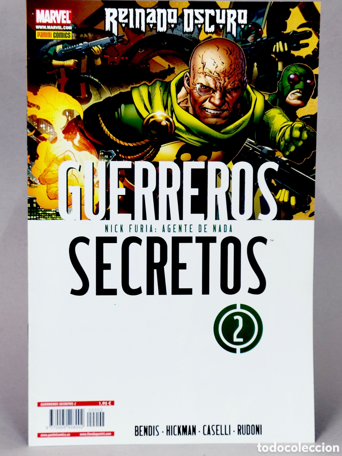 C&oacute;mics: C&Oacute;MIC GUERREROS SECRETOS 2 REINADO OSCURO PANINI MARVEL GRAPA DE KIOSCO