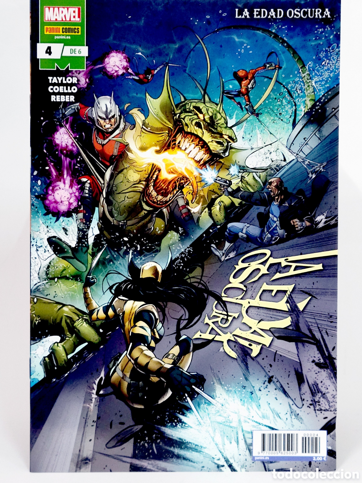 C&oacute;mics: C&Oacute;MIC LA EDAD OSCURA 4 PANINI MARVEL GRAPA DE KIOSCO