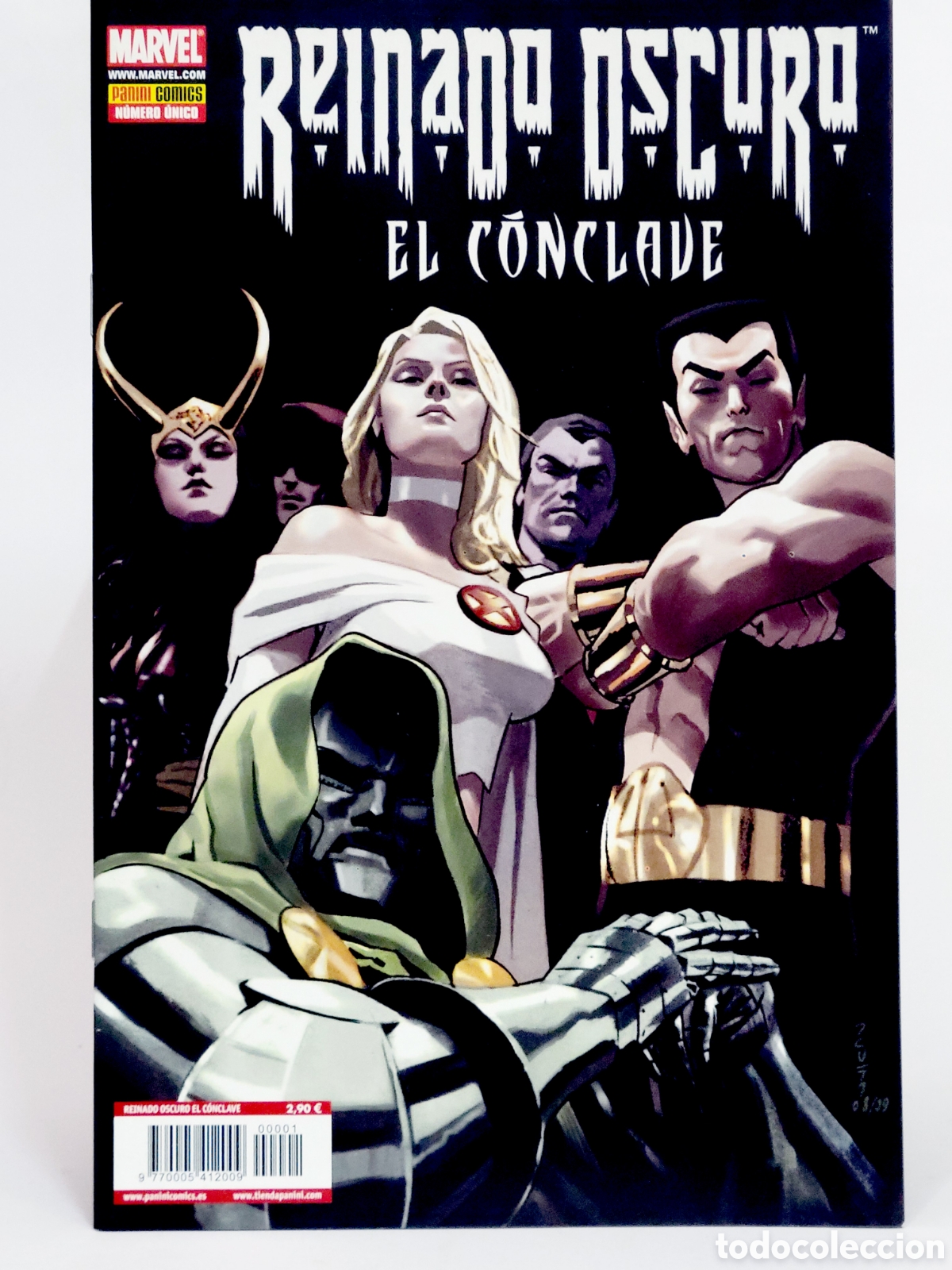 C&oacute;mics: C&Oacute;MIC REINADO OSCURO EL C&Oacute;NCLAVE ESPECIAL PANINI MARVEL GRAPA DE KIOSCO