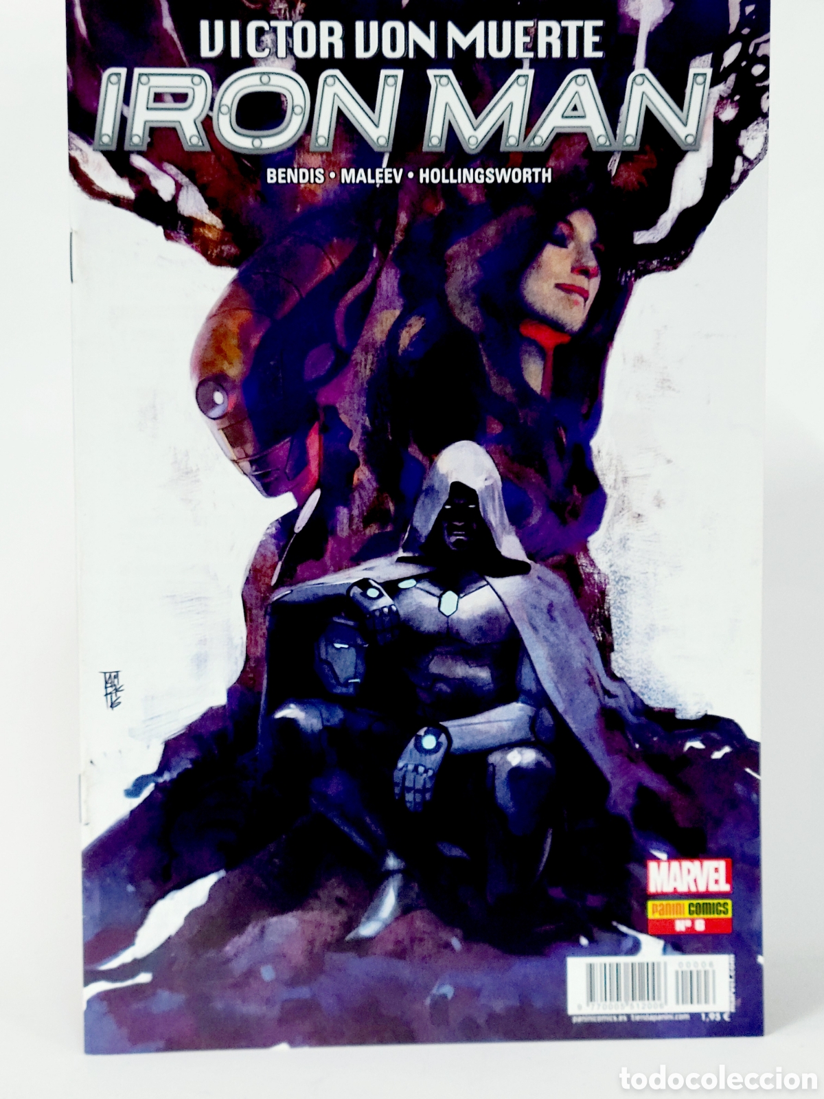 C&oacute;mics: C&Oacute;MIC VICTOR VON MUERTE IRON MAN 6 PANINI MARVEL GRAPA DE KIOSCO