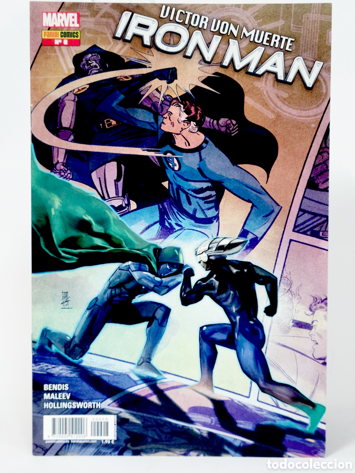 C&oacute;mics: C&Oacute;MIC VICTOR VON MUERTE IRON MAN 8 PANINI MARVEL GRAPA DE KIOSCO