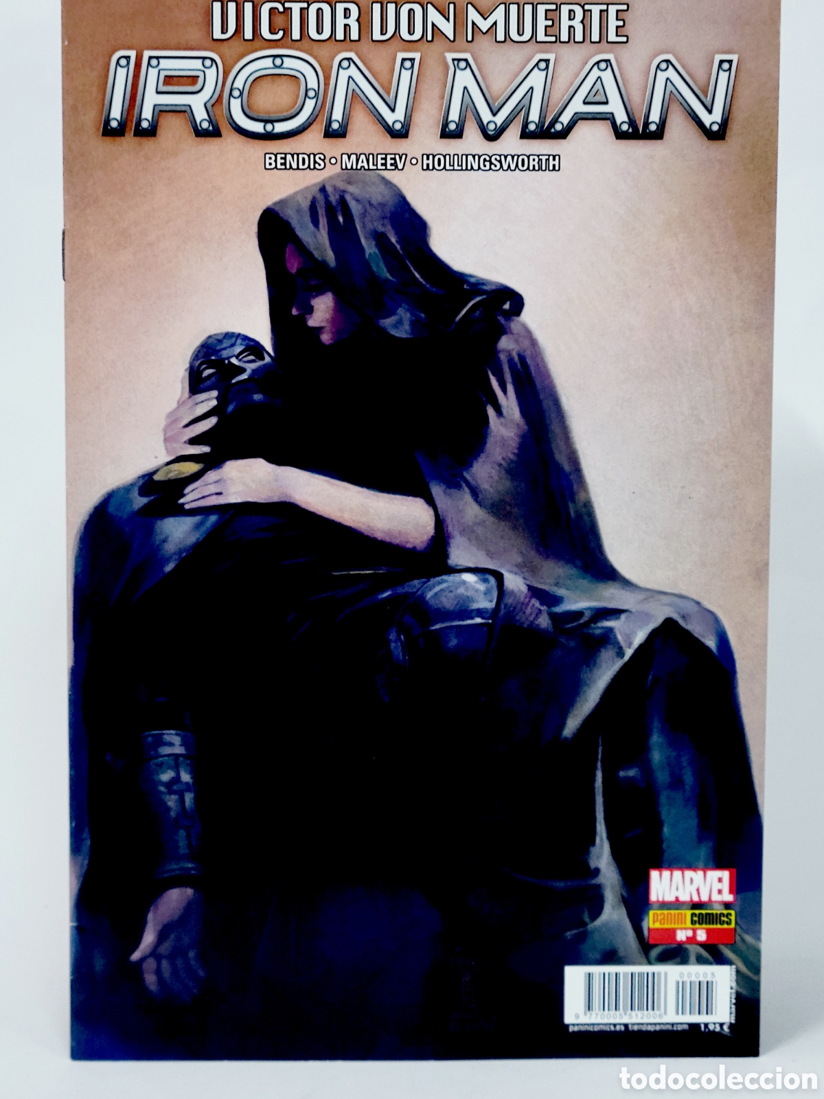 C&oacute;mics: C&Oacute;MIC VICTOR VON MUERTE IRON MAN 5 PANINI MARVEL GRAPA DE KIOSCO