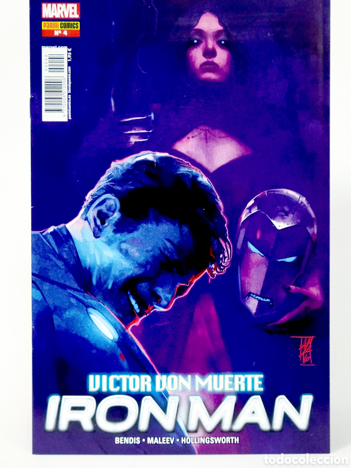 C&oacute;mics: C&Oacute;MIC VICTOR VON MUERTE IRON MAN 4 PANINI MARVEL GRAPA DE KIOSCO