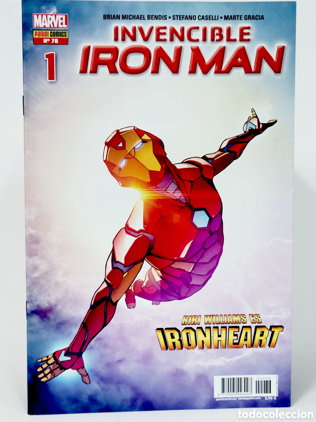 C&oacute;mics: C&Oacute;MIC INVENCIBLE IRON MAN 76 PANINI MARVEL GRAPA DE KIOSCO