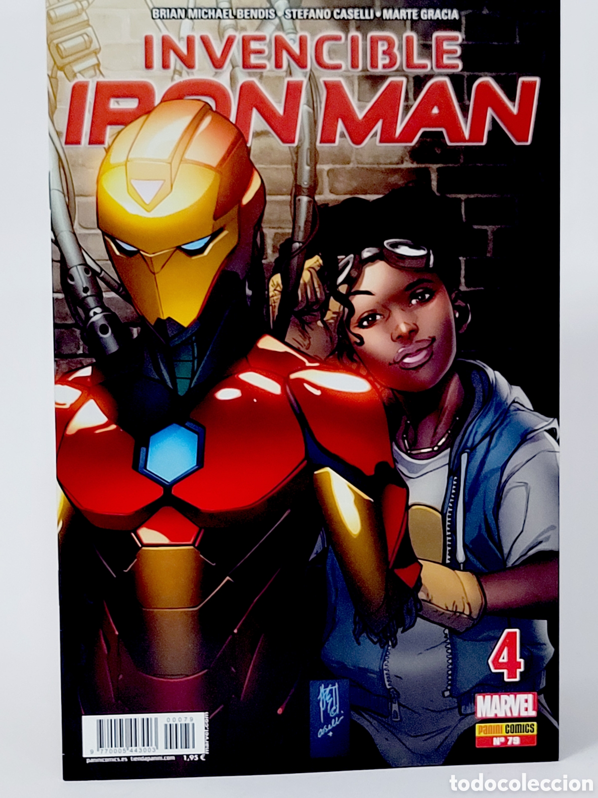C&oacute;mics: C&Oacute;MIC INVENCIBLE IRON MAN 79 PANINI MARVEL GRAPA DE KIOSCO