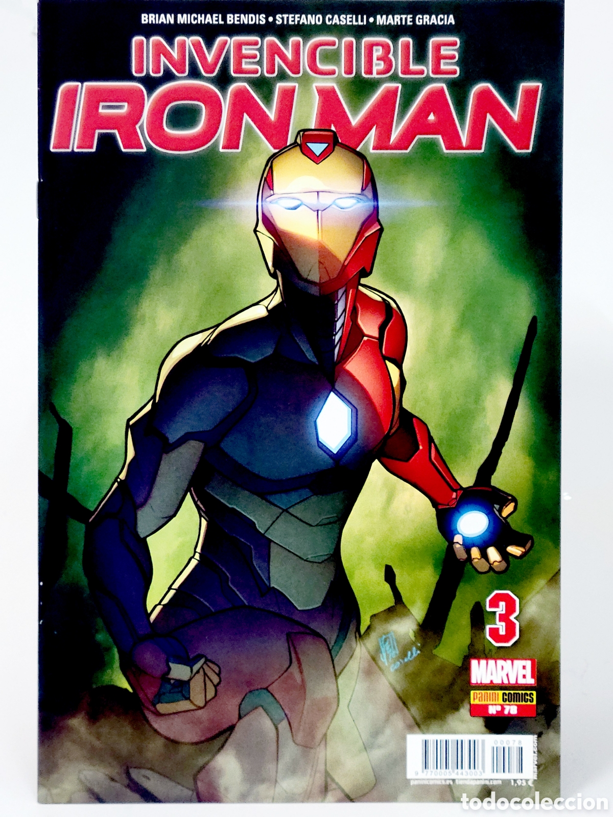 C&oacute;mics: C&Oacute;MIC INVENCIBLE IRON MAN 78 PANINI MARVEL GRAPA DE KIOSCO