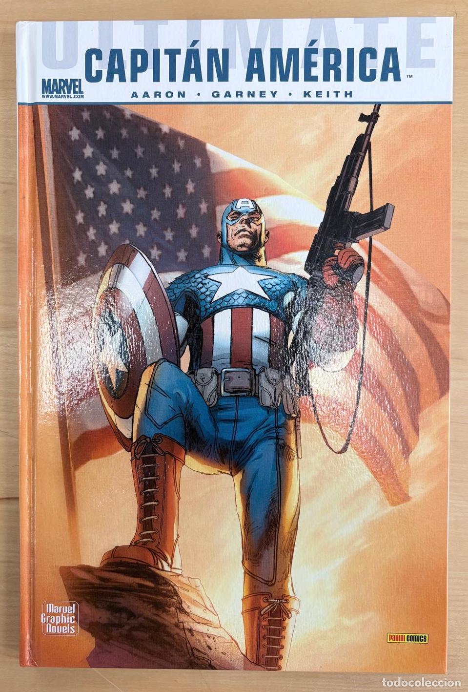 C&oacute;mics: CAPITAN AMERICA. MARVEL GRAPHIC NOVELS. PANINI, 2014