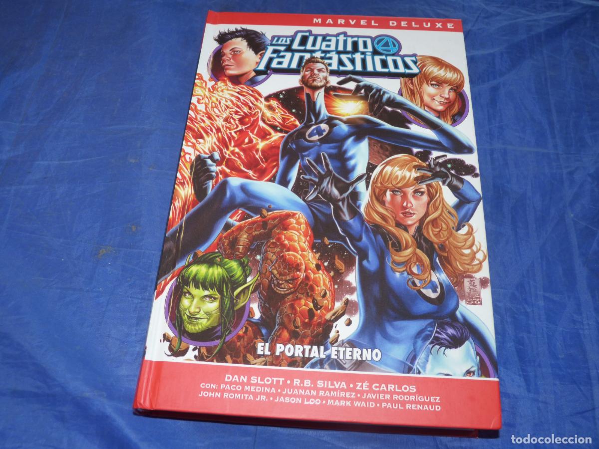 C&oacute;mics: Marvel deluxe Los 4 Fant&aacute;sticos de Dan Slott 3. El portal eterno OREFSLL