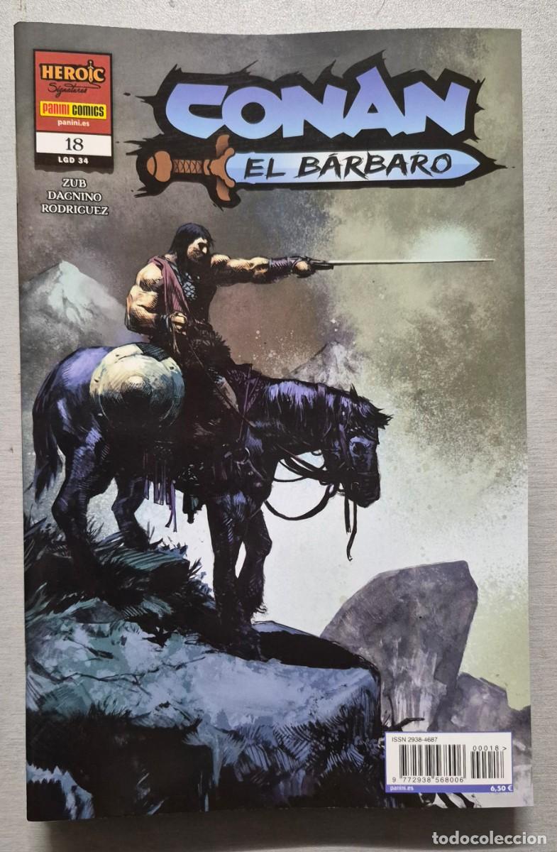 C&oacute;mics: CONAN EL BARBARO N&ordm; 18 / 34 - JIM ZUB / MARVEL - PANINI