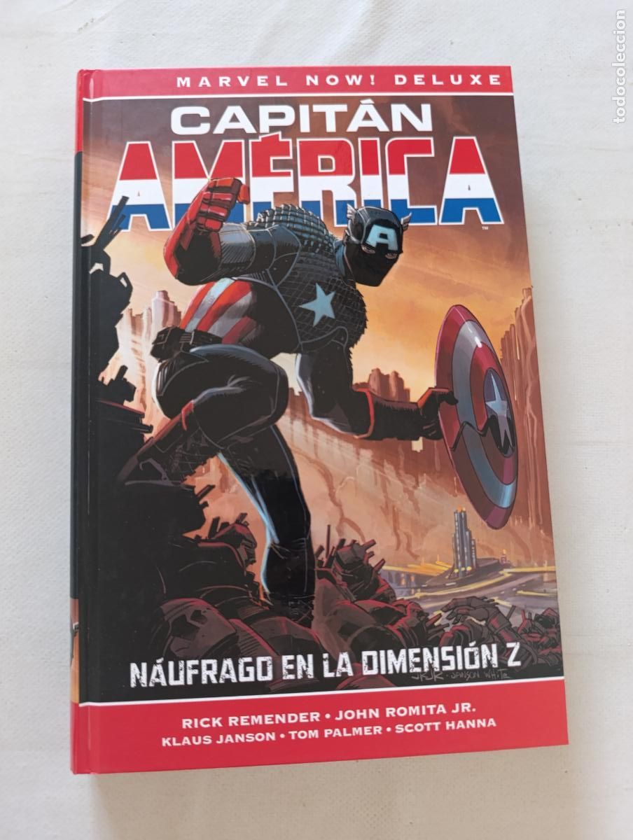 C&oacute;mics: CAPITAN AMERICA N&ordm; 1: NAUFRAGO EN LA DIMENSION Z - MARVEL NOW! DELUXE - PANINI - TAPA DURA (373)