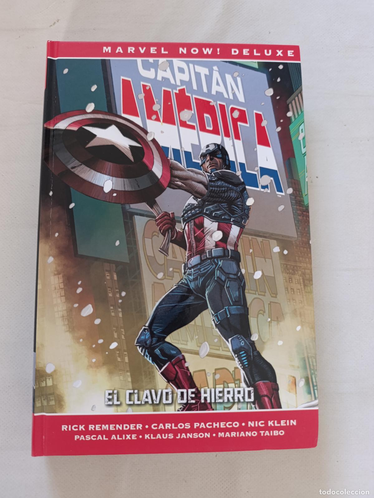 C&oacute;mics: CAPITAN AMERICA N&ordm; 2: EL CLAVO DE HIERRO - MARVEL NOW! DELUXE - PANINI - TAPA DURA (373w)