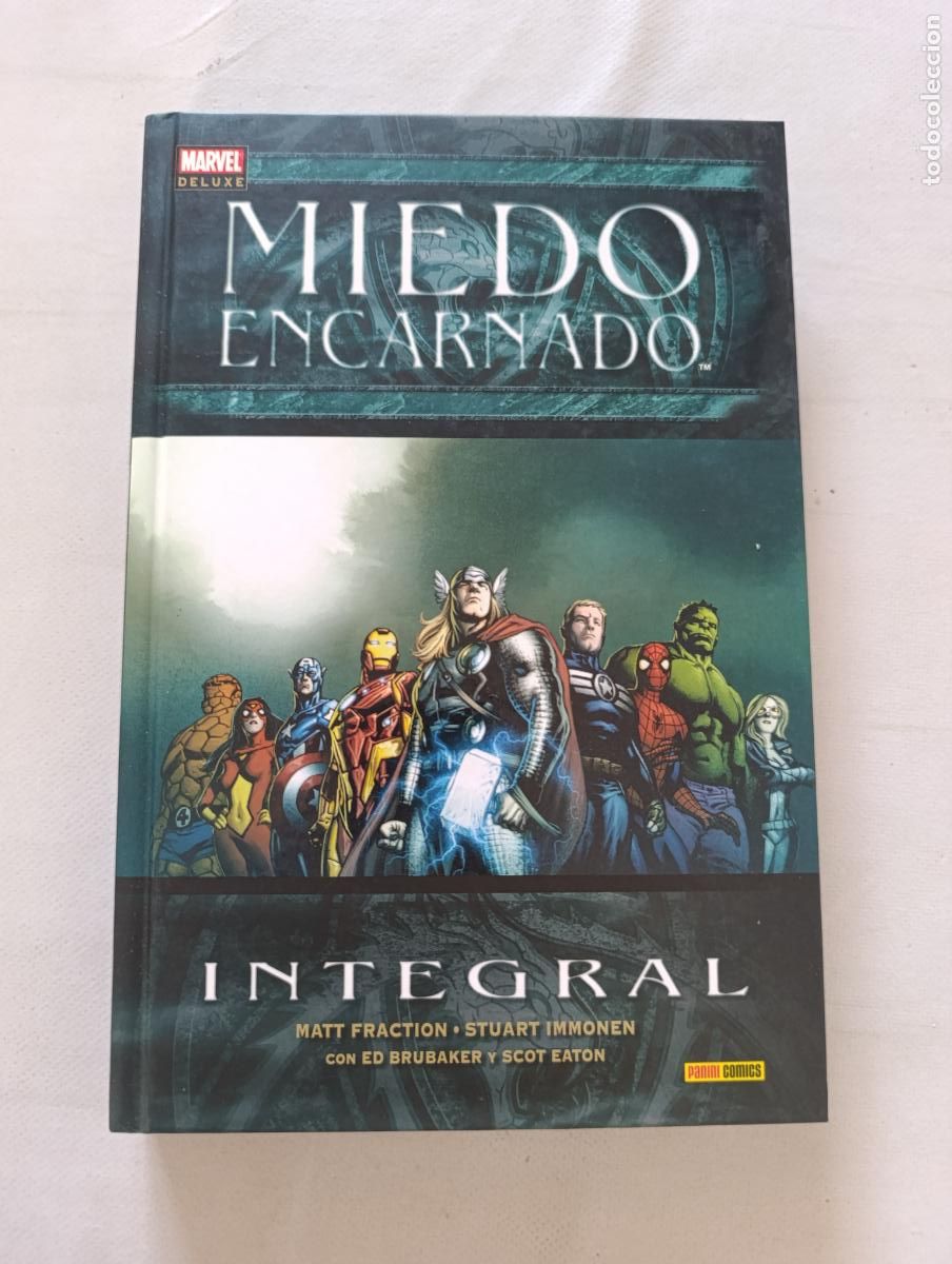 C&oacute;mics: MIEDO ENCARNADO - INTEGRAL - FRACTION, IMMONEN - MARVEL DELUXE - PANINI - TAPA DURA (297)