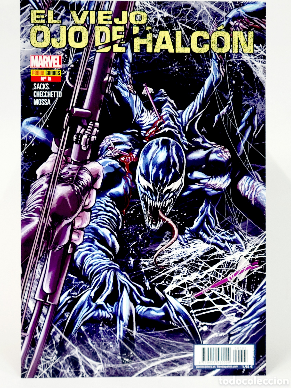 C&oacute;mics: C&Oacute;MIC EL VIEJO OJO DE HALC&Oacute;N 5 PANINI MARVEL GRAPA DE KIOSCO