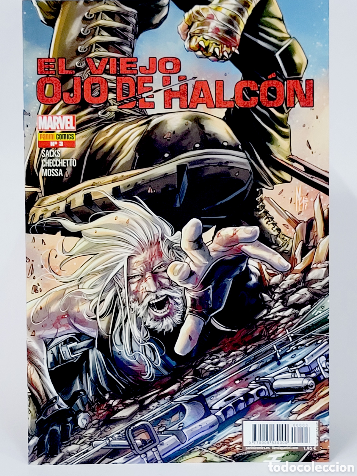 C&oacute;mics: C&Oacute;MIC EL VIEJO OJO DE HALC&Oacute;N 3 PANINI MARVEL GRAPA DE KIOSCO