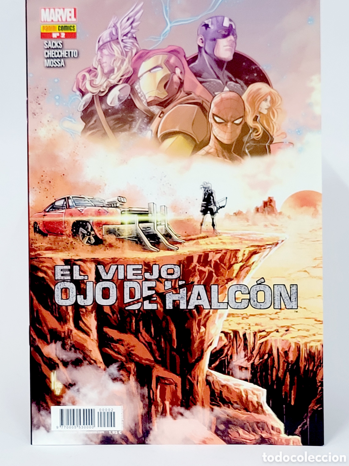 C&oacute;mics: C&Oacute;MIC EL VIEJO OJO DE HALC&Oacute;N 2 PANINI MARVEL GRAPA DE KIOSCO