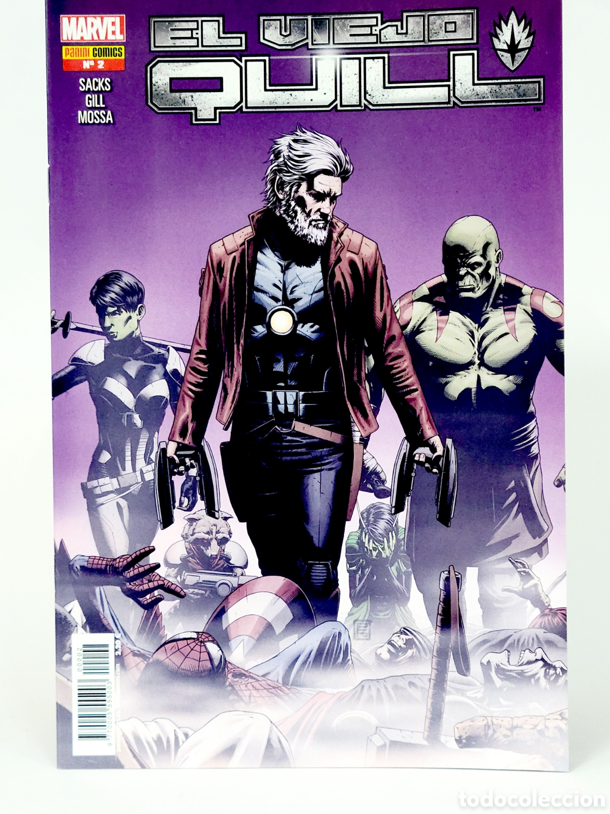 C&oacute;mics: C&Oacute;MIC EL VIEJO QUILL 2 PANINI MARVEL GRAPA DE KIOSCO