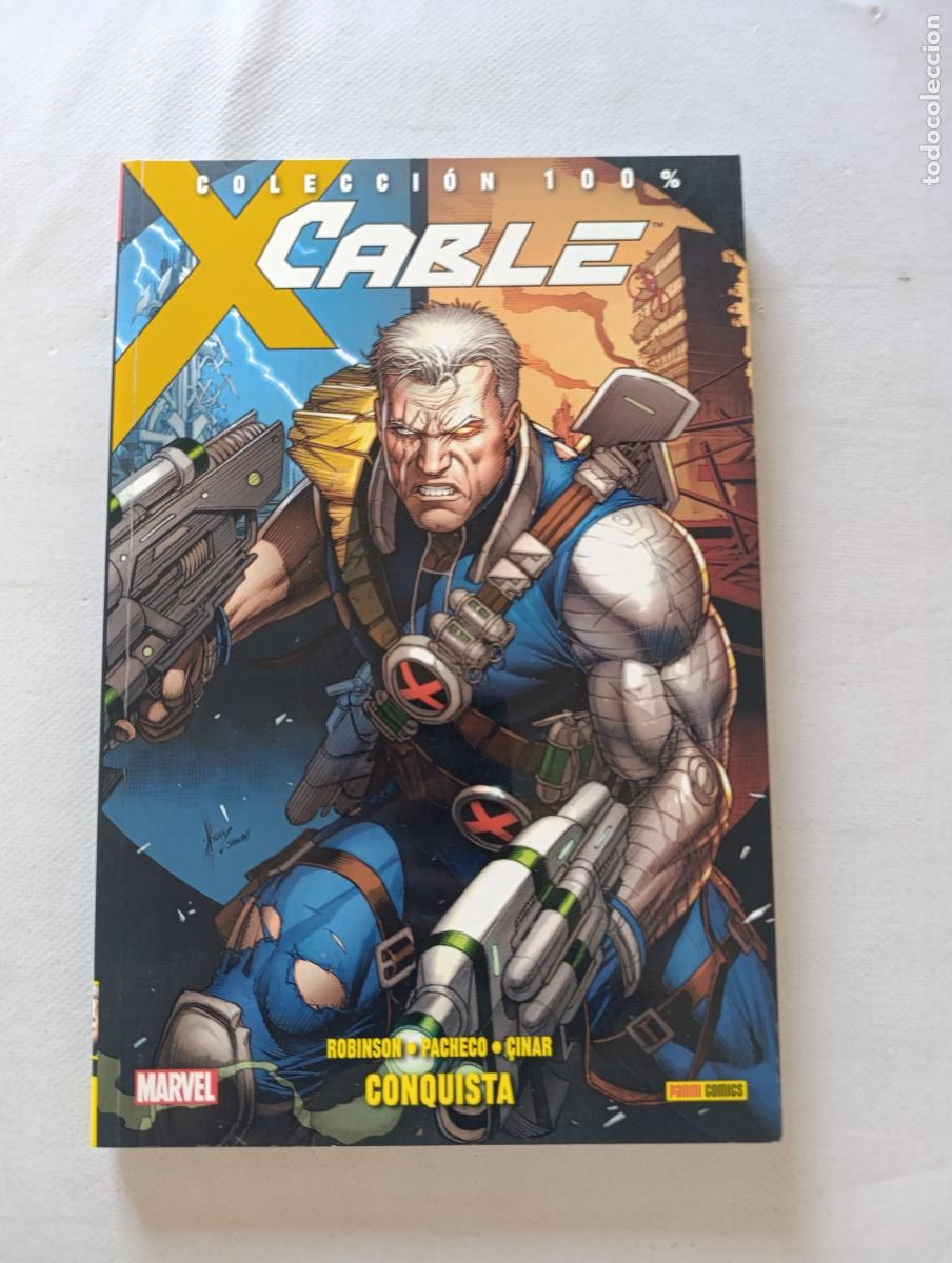 C&oacute;mics: CABLE N&ordm; 1 - CONQUISTA - COLECCION 100% - MARVEL - PANINI (358w)