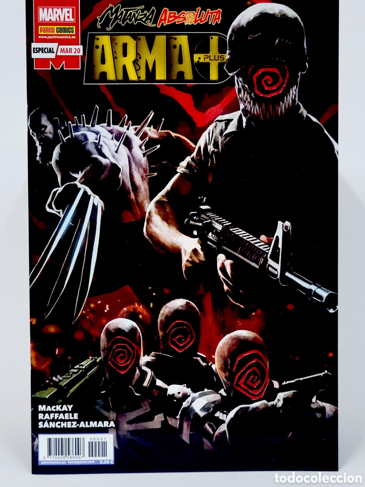 C&oacute;mics: C&Oacute;MIC MATANZA ABSOLUTA ARMA PLUS ESPECIAL MARZO 2020 PANINI MARVEL GRAPA DE KIOSCO